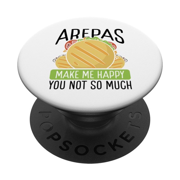 Arepa Maker Arepas Grill Venezuelan Snacks Arepa Flour PopSockets Standard