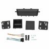 IwbwlAg Double Din Dash Install Bezel Radio Stereo Kit for