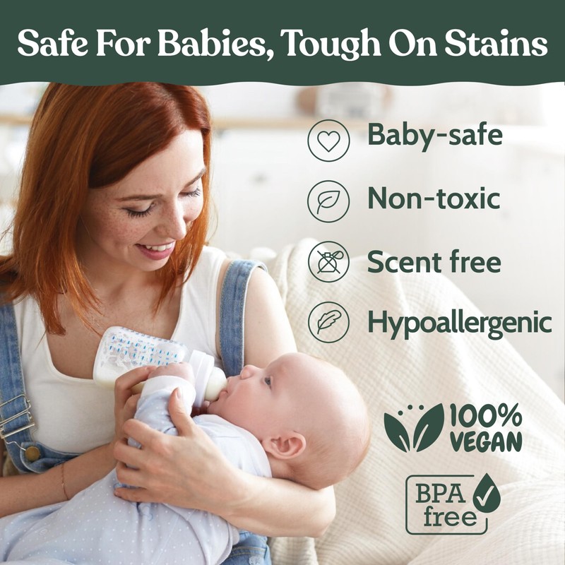 Roobi Detergent Tablets Compatible with Baby Brezza Bottle Washer Pro.