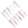 Minkissy 12sets Artificial Toe Nail Tips Full Cover Press Toenails