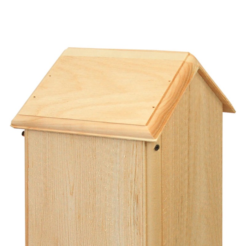 Bat Tower Beacon 4-Chamber Outdoor Bat House – Pole-Mounted Pine