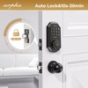 Keyless Entry Door Lock with 2 Door Knobs - App