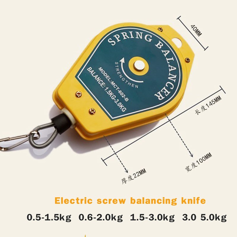 Retractable Spring Pull, 0.5-1.5 kg Spring Pull Screwdriver Hanging Wrench