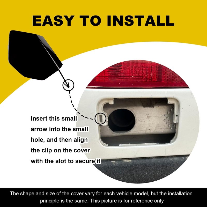 Goholy Car Front Bumper Tow Hook Cover Compatible with Nissan