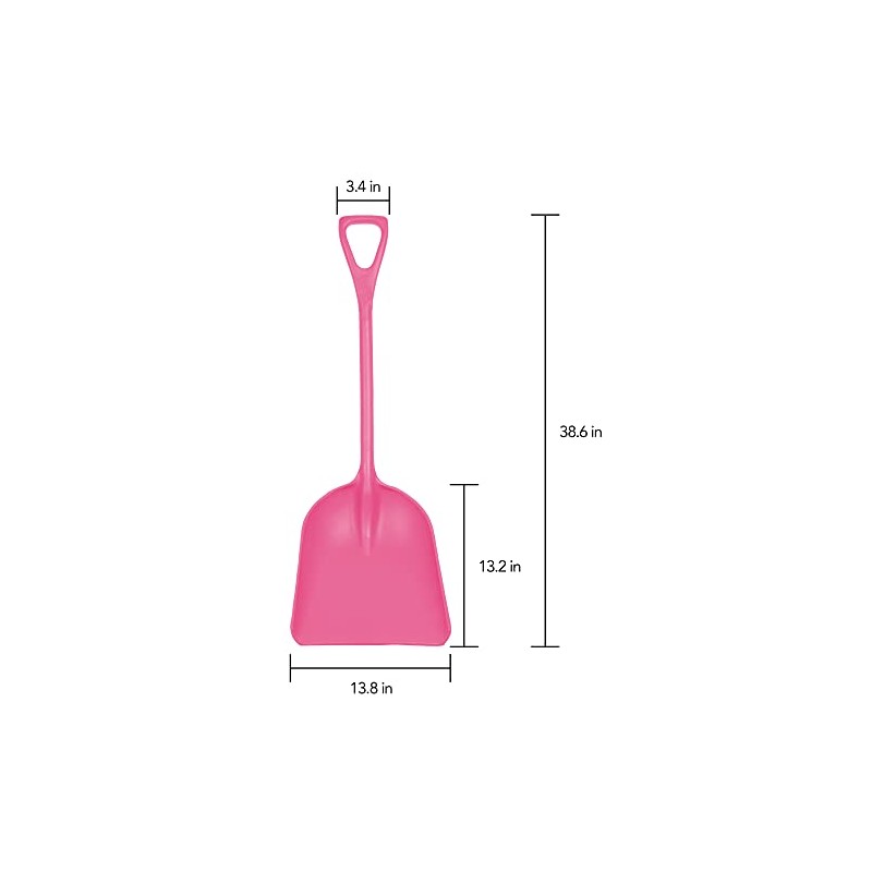 Remco 69821 Shovel,One-Piece,14",PP,Pink