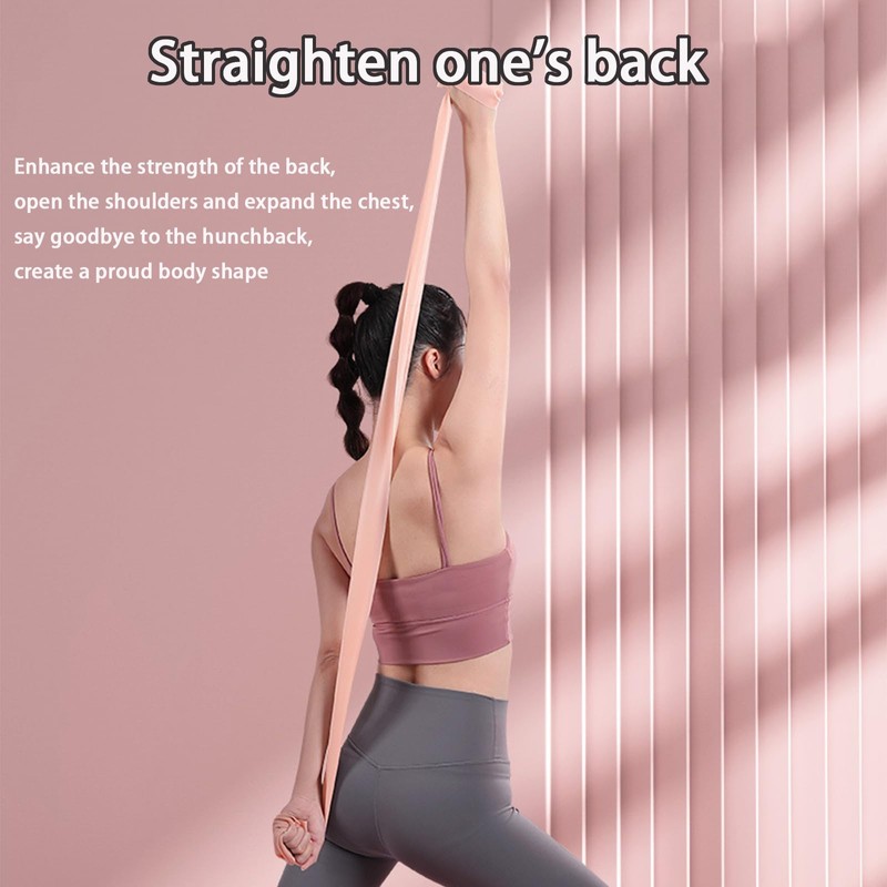 Taoluwin Resistance Band, Stretch Exercise Band with TPE Material, Full-Body