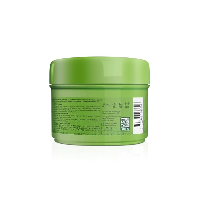 Ross D'Elen Green Menthol Gel - 2Pack Large Size (2)