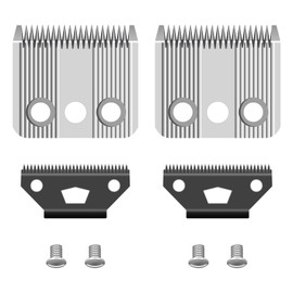 BESTBOMG Set of 2 Star Blade Replacement Blades for Dog Trimmer Compatible with Moser 1400 Stainless Steel 0.7-3mm