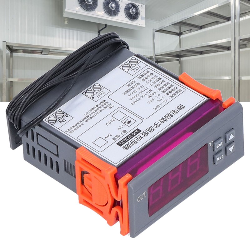 Temperature Controller Electric Digital Adjustable PID Control Switch DC 12V