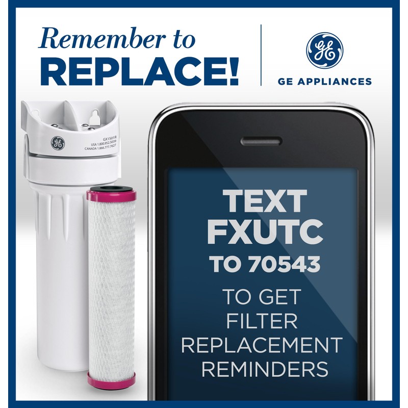 GE Basic Single Stage Drinking Water System Replacement Filter, Fits