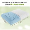 DUMOS Memory Foam Pillow Neck Relief Body Side Sleeper Cooling