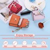 PATIKIL Mini Backpack Keychain, Cute Coin Purse Keychain PU Leather