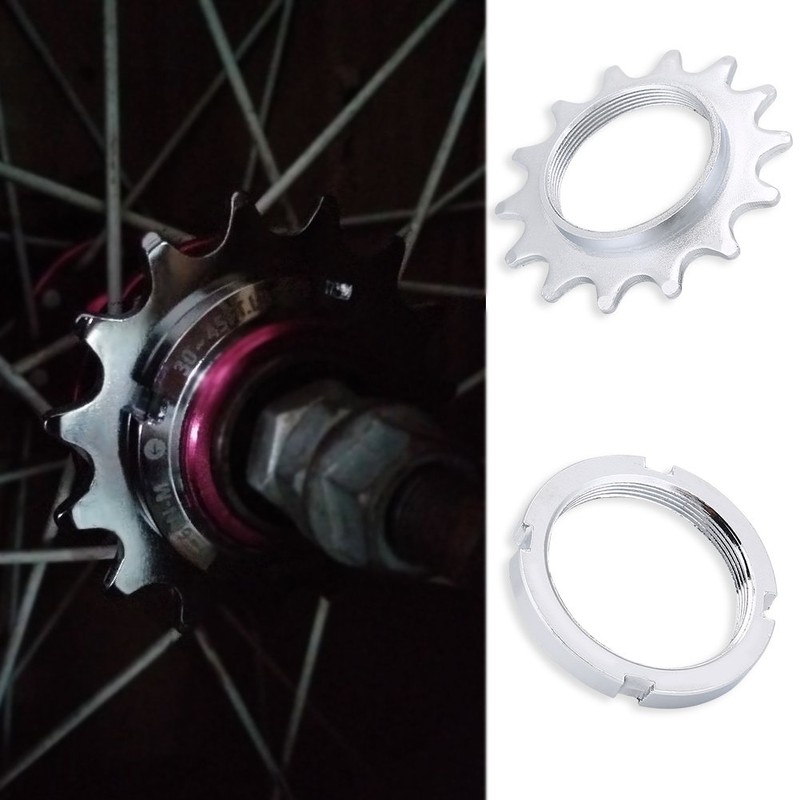 VGEBY Bicycle Cassette Cog, High Strength Steel Bicycle Single Speed