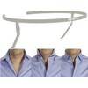 THE ORIGINAL Adjustable Metal Shirt Collar Support. Size 14.5 Off-White.