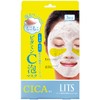 Lits 3 White Fluffy VC Foam Masks CICA Vitamin C