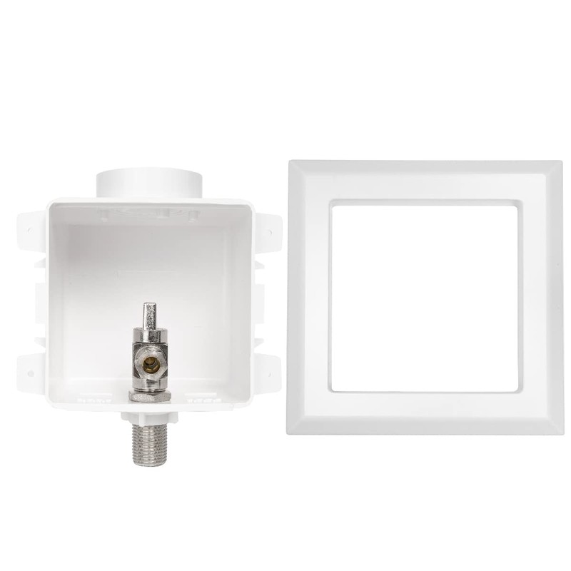 EFIELD Toilet Outlet Box, Pre-assembled,1/2-Inch Sweat Intel with Installed 1/4-Turn