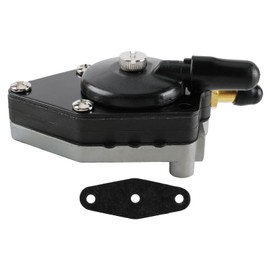 AUTOKAY 438556 Outboard Fuel Pump with Gasket 2 Nipples for Johnson Evinrude 433387 20-140 hp 48/90/115 18-7352