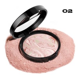 D2260523-4-1 Polvo Compacto Horneado 3 En 1 Matificante