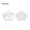 HARFINGTON 150pcs 19L Flower Sewing Buttons 1/2"(12mm) Resin Star 2-Hole