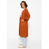 SASSYCLASSY Women's Long Cardigan with Pockets, Open Front, Long Sleeve,