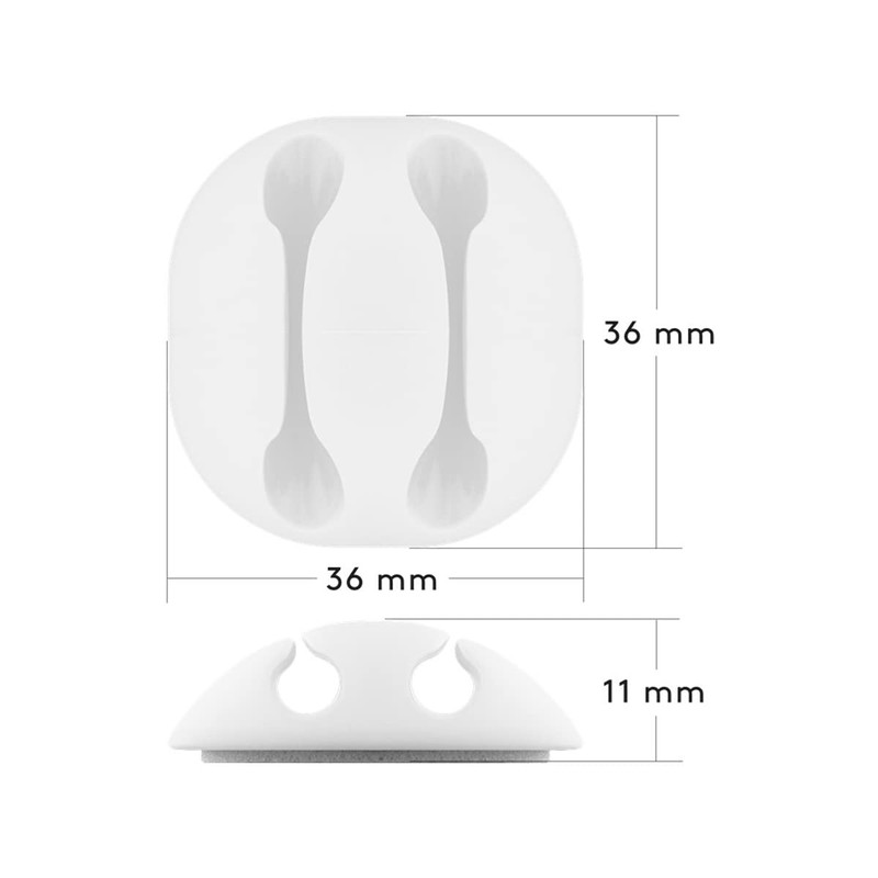 Goobay Kabel Management Set, wei