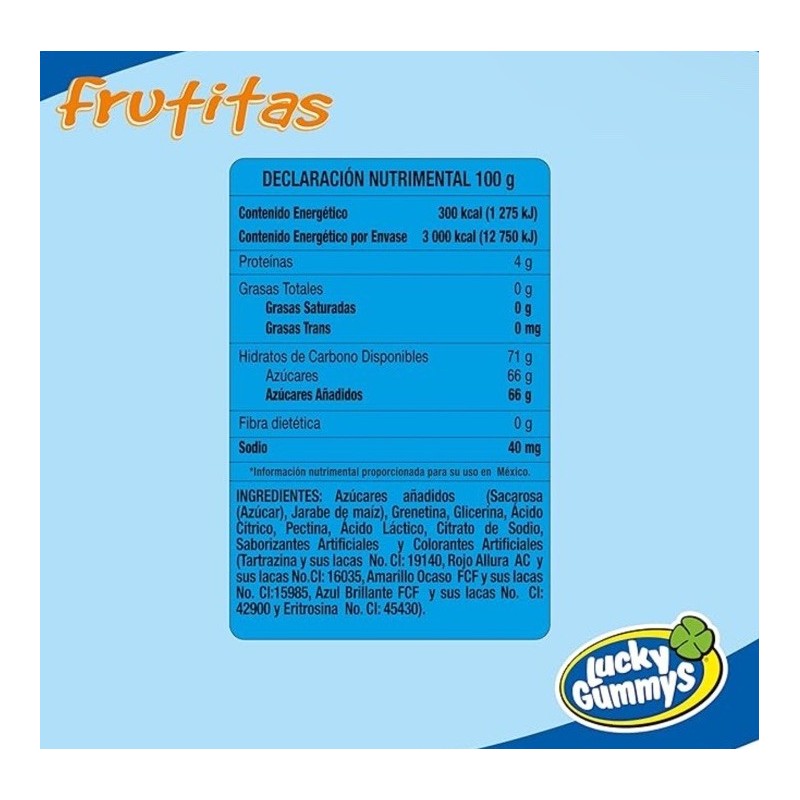 CUANDA S.A. DE C.V. 2 PACK LUCKY GUMMYS - MEXICAN