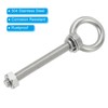 PATIKIL M10 x 80mm Lifting Shoulder Eye Bolt, 2Pcs 304