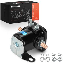 A-Premium Starter Solenoid Compatible with Ford, Jeep, Mercury, Lincoln - F-150, F-250, F-350, Grand Wagoneer, Cherokee, Mustang, E-350 Econoline Club Wagon, Ranger, Continental, B-100, Bronco, C700