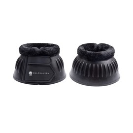 WALDHAUSEN Pair of Rubber Boots with Synthetic Fur, black