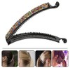 Beaupretty - Pinza para el pelo, diseño de plátano con