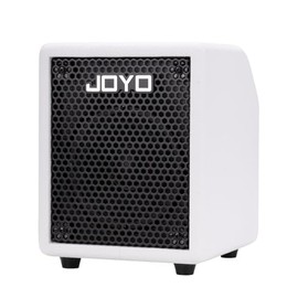 JOYO 30W Bass Combo Amplifier Portable Amp 4" Speaker with 3-Band EQ & Compressor | Bluetooth 5.1 + OTG Direct Recording | Headphone Practice for Bassist Solo Livestream Gigs (Vibe Cube BA-30, White)