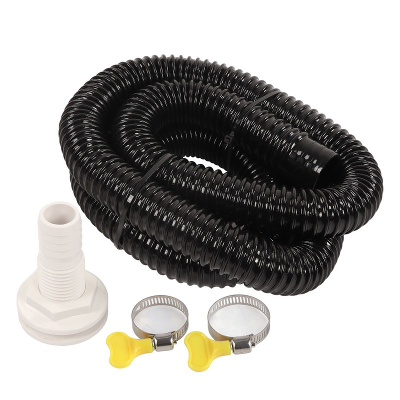 Bilge Pump Hose Plumbing Kit Thru Hull Fitting 1‑1/8in Dia