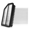 Cabin and Engine Air Filter Compatible with 2014 2015 2016