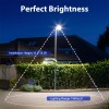 MUCH Commercial Solar Street Flood Light LED Lamp Outdoor Area