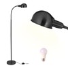 MHYFYH Adjustable LED Floor Lamp with Flexible Gooseneck, Rotatable Shade,