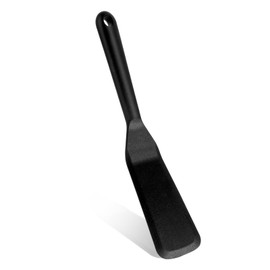 Nogeqi Silicone Turner Spatula, Heat-Resistant Long Flat Spatula, Non Stick Omelette Spatula Cooking Spatula for Omlet Flipper Crepe Pancake Pizza (1 Pcs)