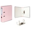 OFFICE CENTRE 3X Pastel Pink A4 Large 75mm Lever Arch