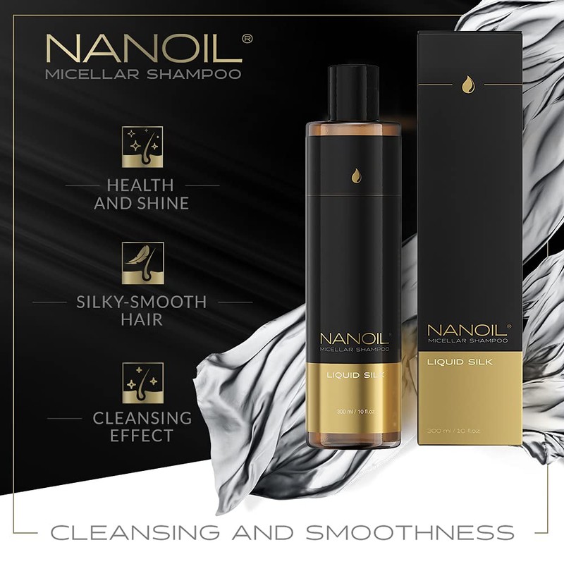 Nanoil Micellar Shampoo with Liquid Silk - Micellar Shampoo with
