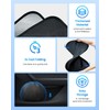 REEVAA Upgraded Sun Shade for Car Windshield [100% Sun Protection