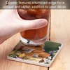 Thirstystone Gardening Friends Single Tumbled Tile Stone Coaster with Protective