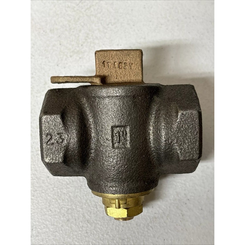 Mueller Luboseal Gas Meter 1” Shut-Off Valve 175 PSIG Iron