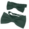 DonDon Father-son bow tie set in partner look, already tied