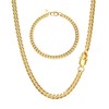 LOLIAS Gold Chain Men 5/9mm Width, 18" 20" 22" Length,