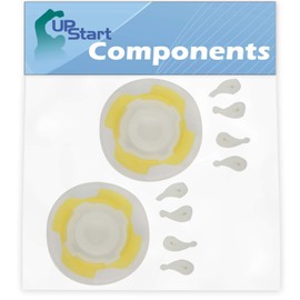 2-Pack 285809 Short Cam Agitator Repair Kit Replacement for Whirlpool WTW4800BQ1 Washer - Compatible with 285809 Agitator Repair Kit - UpStart Components Brand