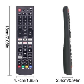 Replacement LG TV Remote Control for LG Smart TV LED LCD HDTV - No Setup Needed