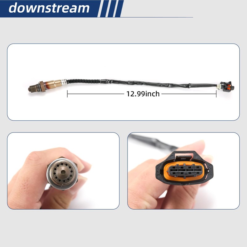 2PCS Oxygen O2 Sensor Upstream&Downstream Replacement for Saab 9-5 2010