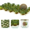 Miniature Vegetation Artificial Flower Cluster with Model Bases War Game