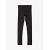 NAME IT Girls' Basic Leggings Organic Cotton Black, black