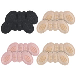 Yuiturt 4 Pairs Foam Heel Pads for Shoes, Anti-Slip Heel Grips Liner Protectors for Men Women Heel Cushions Inserts, High Heel Comfort Pads to Prevent Slipping Blisters Pain for Loose Too Big Shoes