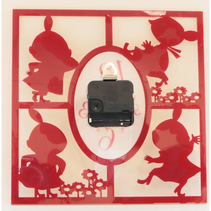 Sunfarm Moomin Silhouette Watch Little My (many) Red KC5017